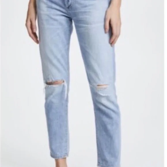 High Rise Classic Fit Women Jeans - Light Blue - Picture 3 of 5